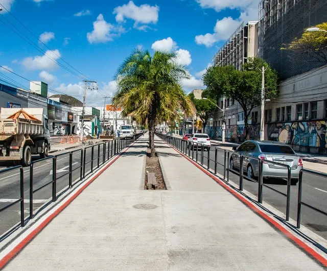 Ciclovia da avenida Vitória