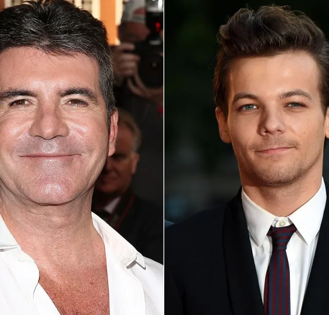 Simon Cowell dá conselhos de paternidade para Louis Tomlinson, da One Direction