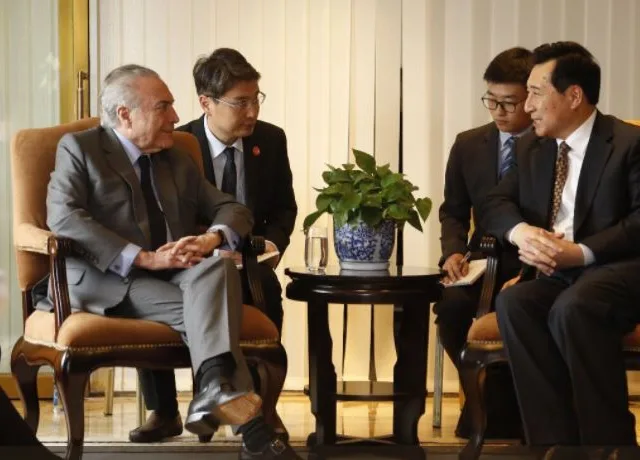 Temer: chineses reclamam da burocracia, mas querem investir mais no Brasil