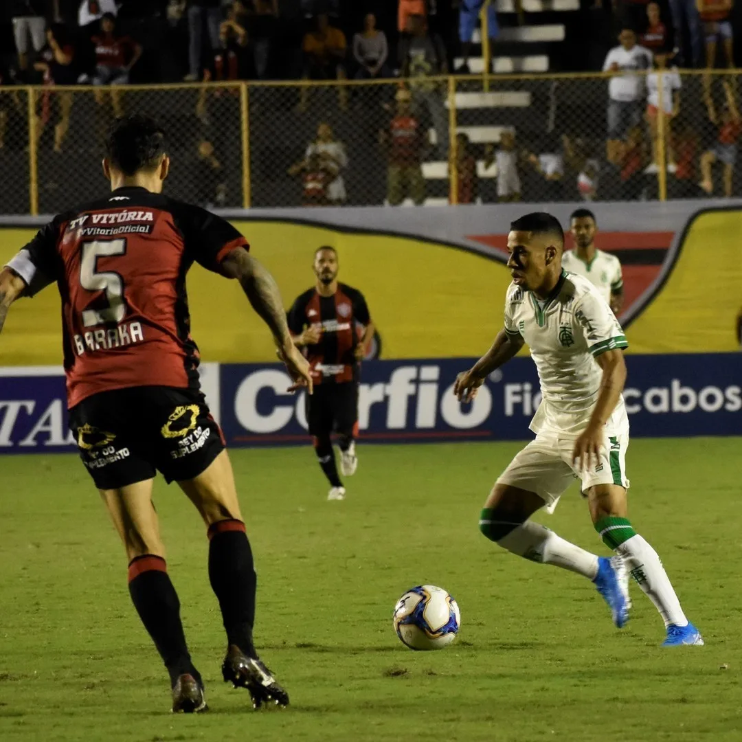 Vitória e América-MG ficaram no empate e deixam a zona de rebaixamento da Série B