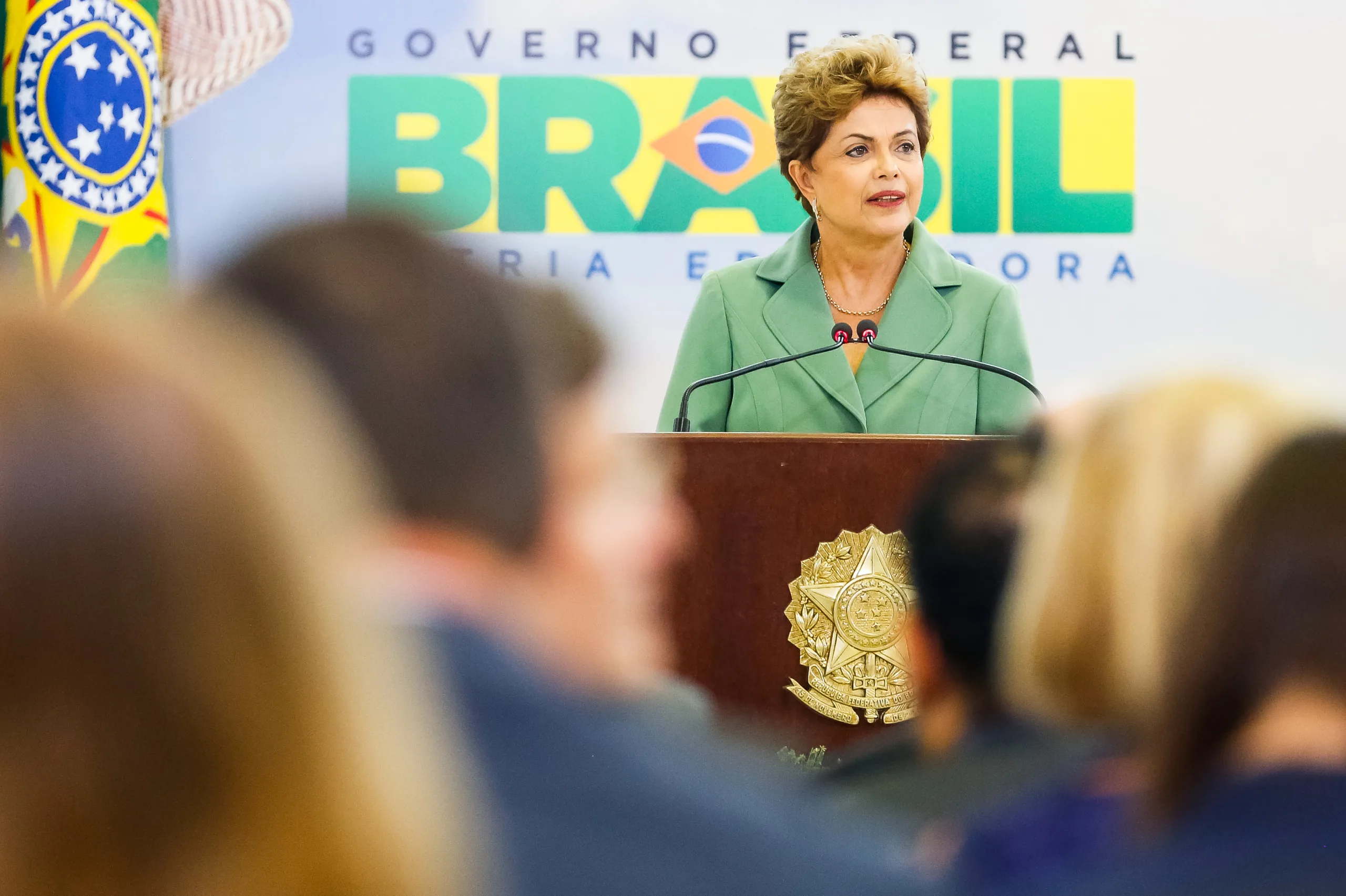 Brasília – DF, 02/06/2015. Presidenta Dilma Rousseff durante cerimônia de lançamento do Plano Agrícola e Pecuário 2015/2016. Foto: Roberto Stuckert Filho/PR.