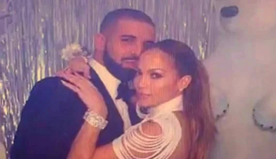 Após rumores de namoro, Jennifer Lopez e Drake se beijam em festa