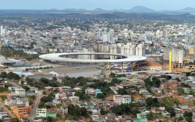 Bombeiros fazem vistoria no Kleber Andrade antes de amistoso da seleção