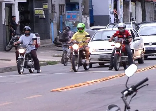 Frota de motos aumenta mais de 300% em dez anos no Estado