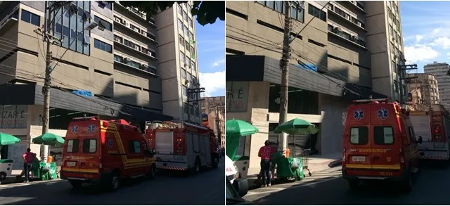 Explosão de gás em prédio da Justiça do Trabalho deixa ferido no Centro de Vitória