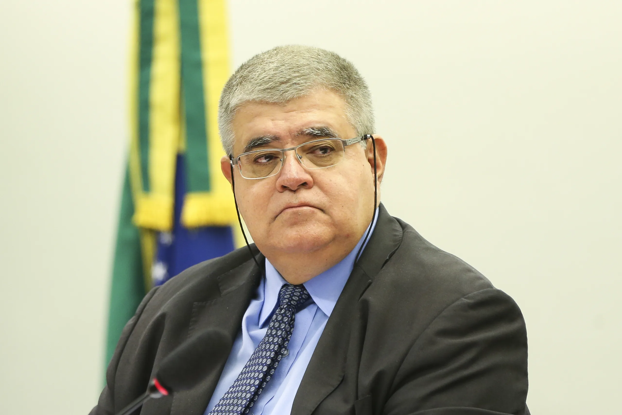 Brasília – O presidente da comissão especial da Reforma da Previdência, Carlos Marun, durante audiência pública para debater seguridade social e a condição da mulher (Marcelo Camargo/Agência Brasil)