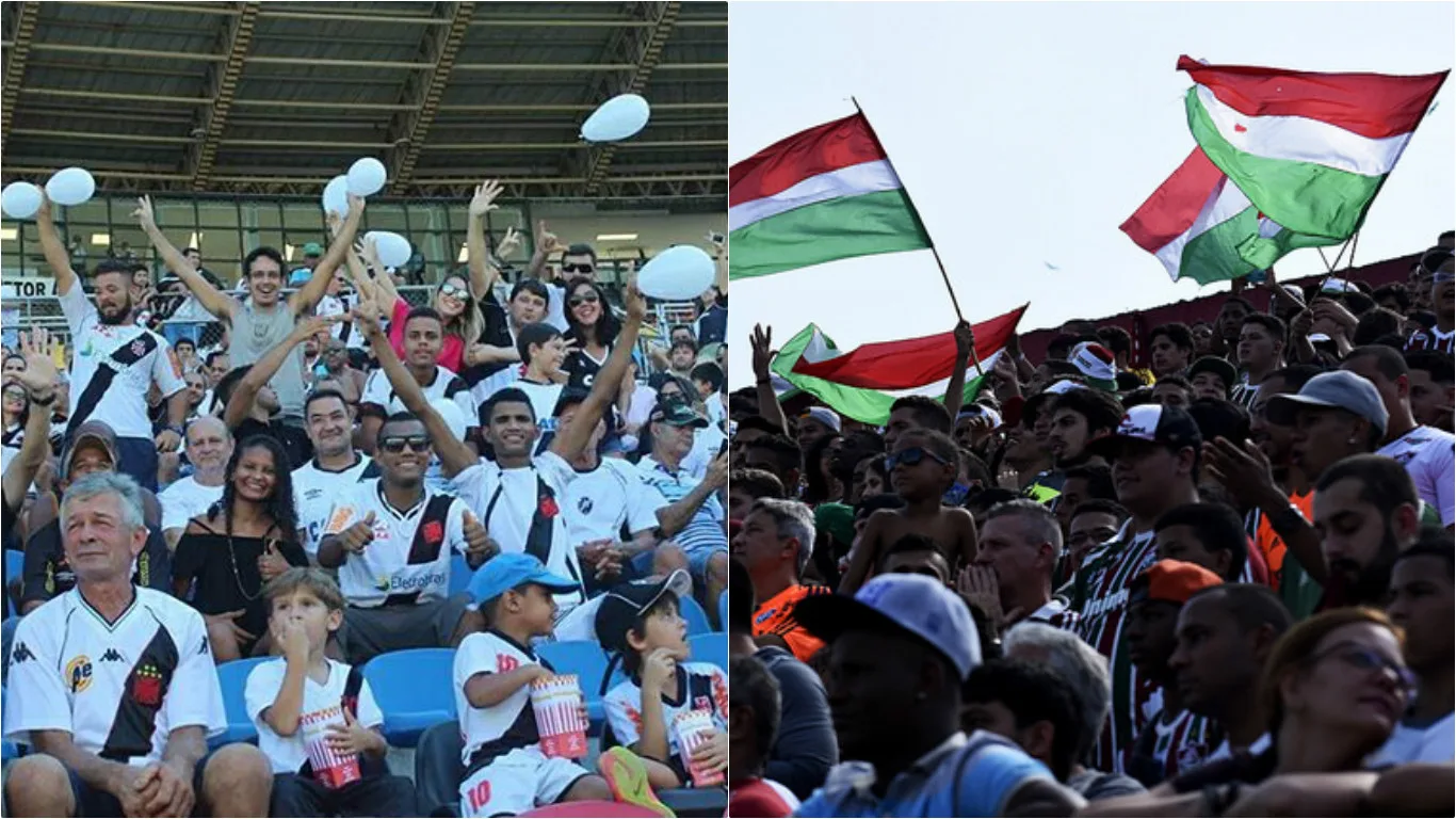 Começam as vendas de ingressos para jogos de Fluminense e Vasco no ES