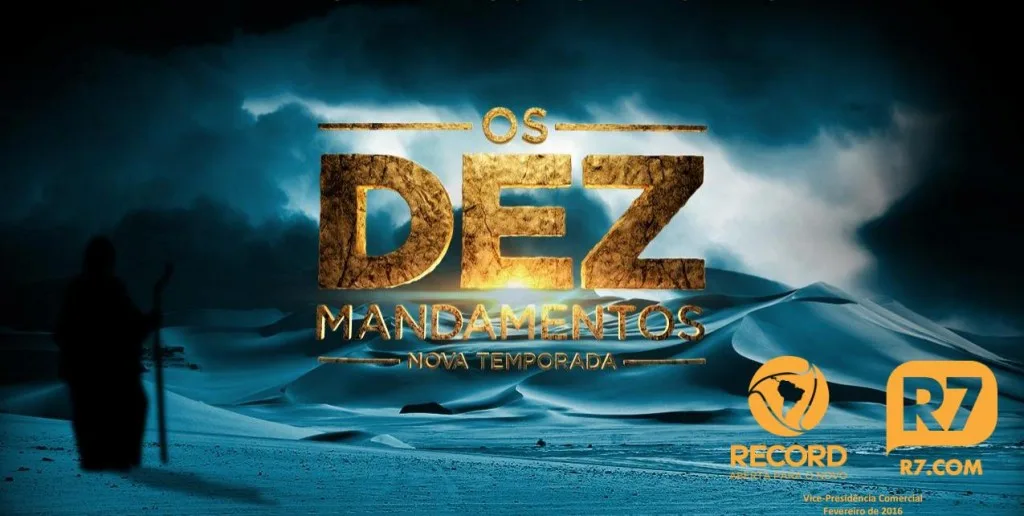 Record divulga logo da segunda temporada de “Os Dez Mandamentos”