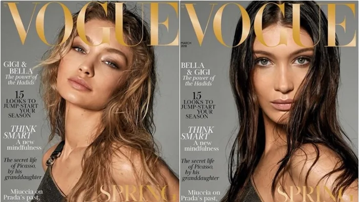 Bella e Gigi Hadid estampam Vogue juntas pela primeira vez