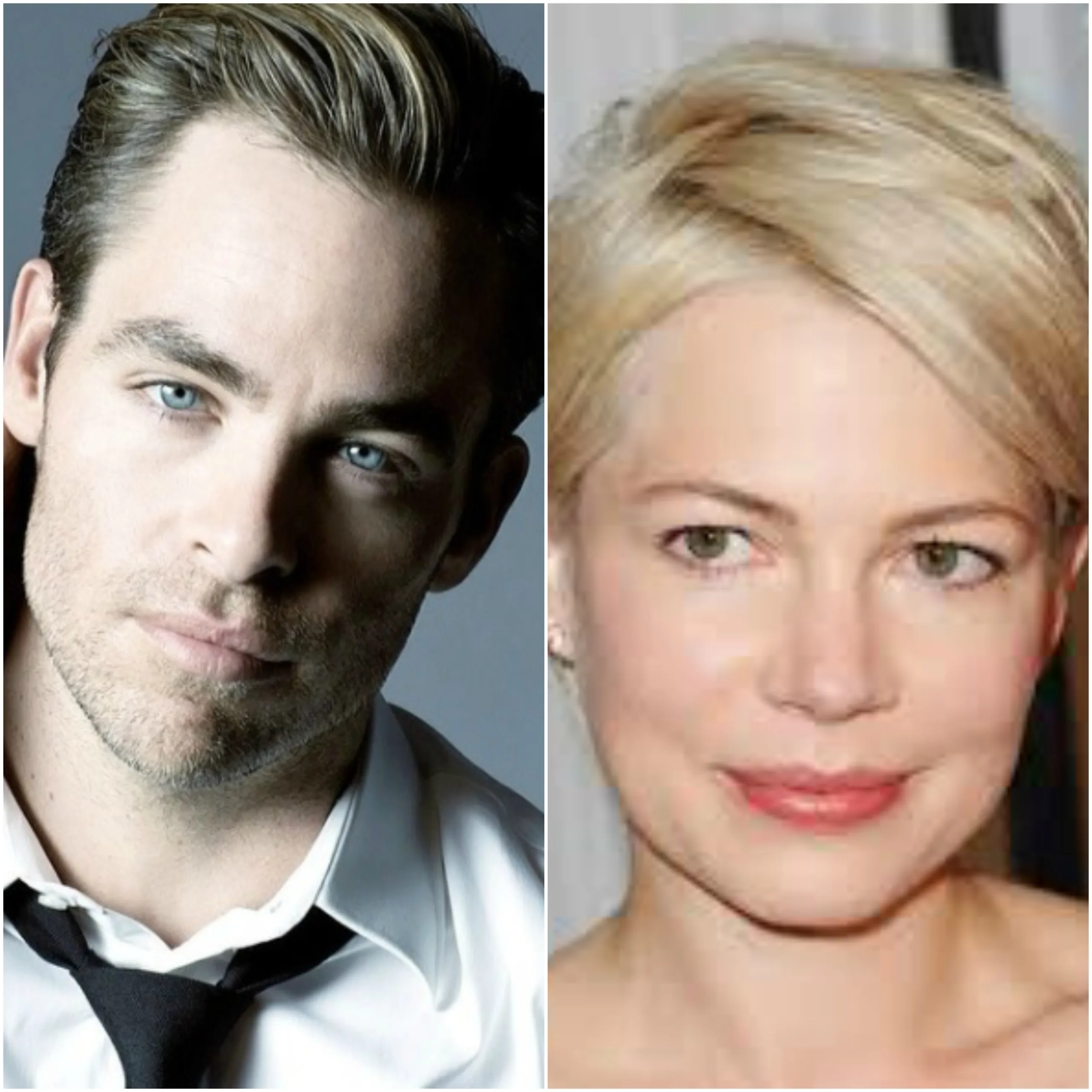 Chris Pine e Michelle Williams podem viver espiões e amantes em thriller