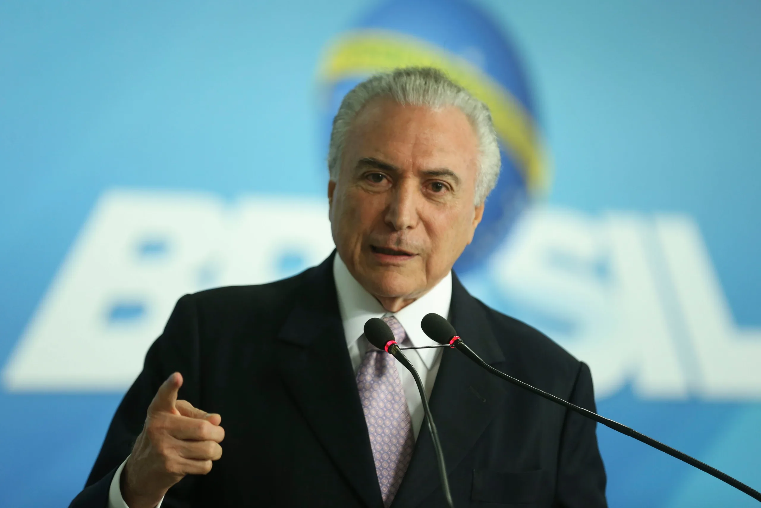 Brasília – Presidente Michel Temer participa da cerimônia de inauguração da Mostra Brasilis a Brasília: Desenvolvimento, Liberdade e Patriotismo, no Palácio do Planalto (Valter Campanato/Agência Brasil)