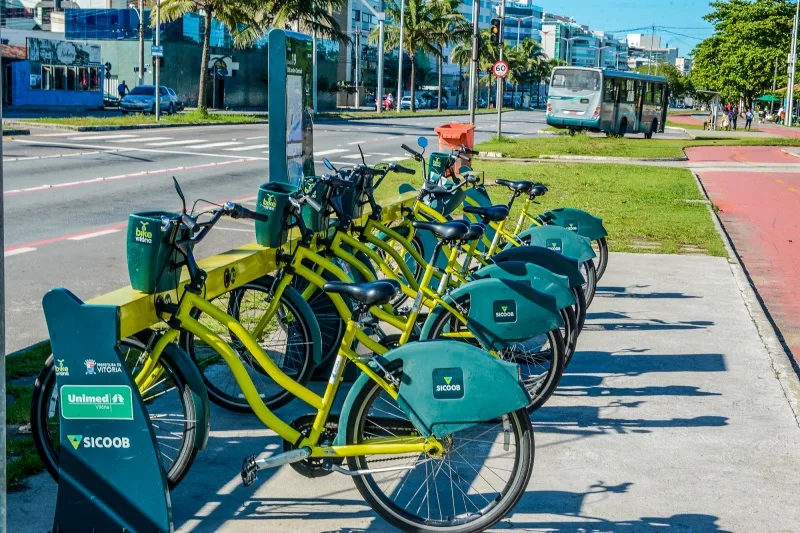 Estação do Bike Vitória – Praia de Camburi