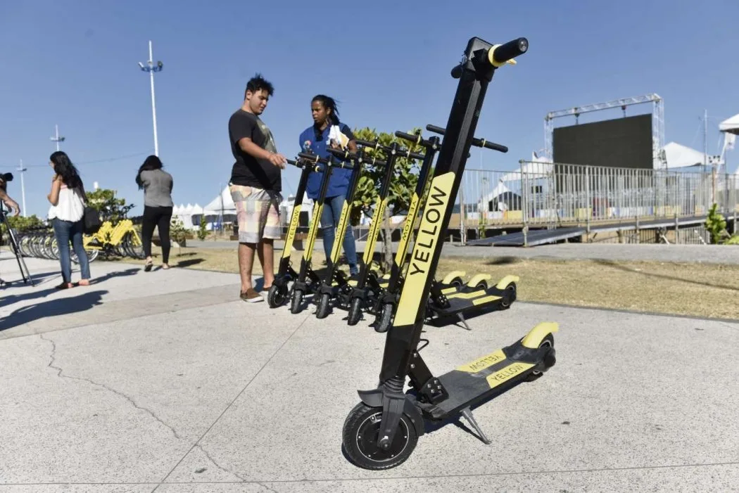 Patinetes compartilhados começam a funcionar neste domingo em Vila Velha