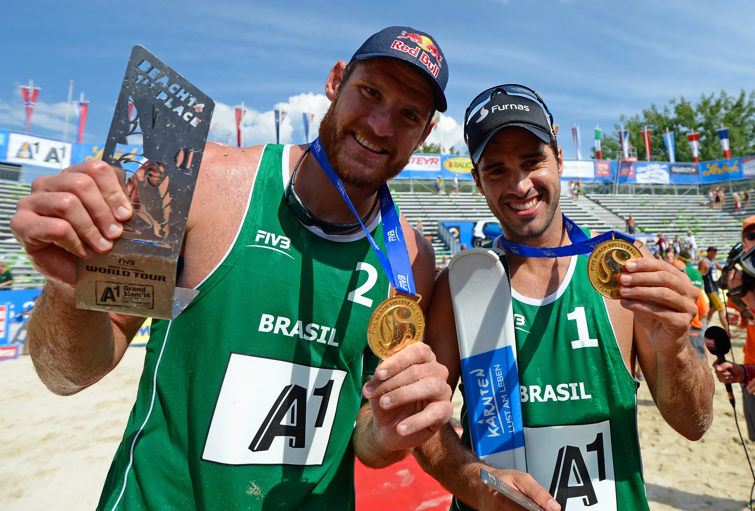 "Dupla capixaba" aposta na torcida para estrear com vitória no circuito de Vôlei