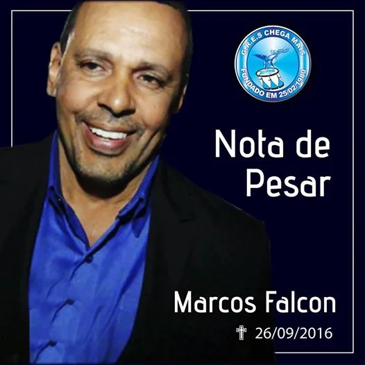 Escola de samba capixaba que homenageará Portela lamenta morte de Marcos Falcon