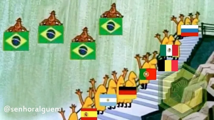 Brasil é eliminado da Copa e internautas não perdoam nos memes