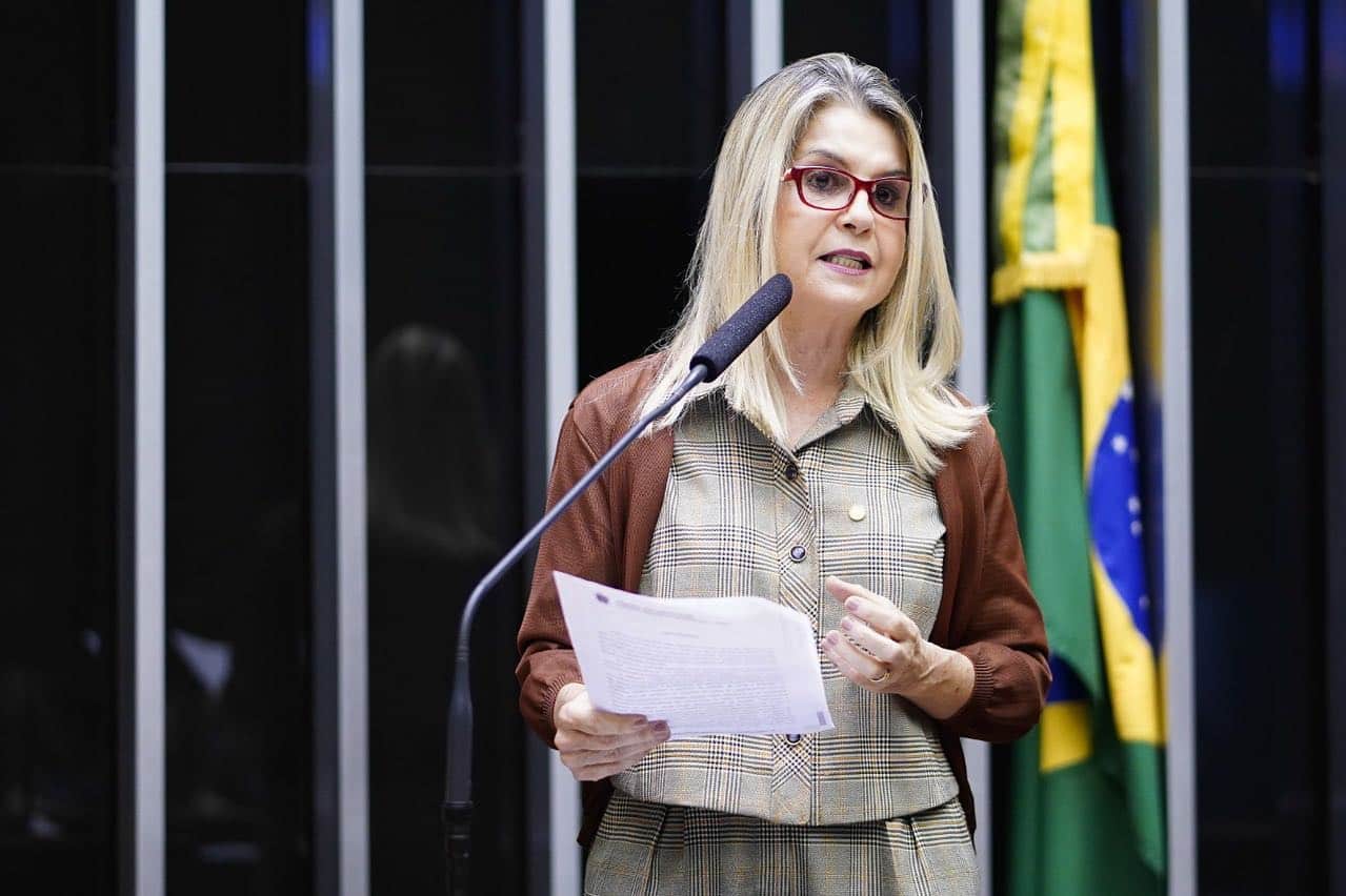 Soraya Manato na Câmara Federal / crédito: Pablo Valadares/Câmara dos Deputados