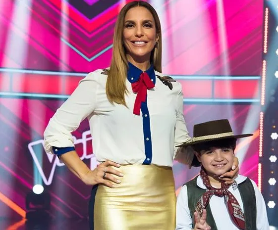 Thomas Machado, do time Ivete Sangalo, vence o 'The Voice Kids'