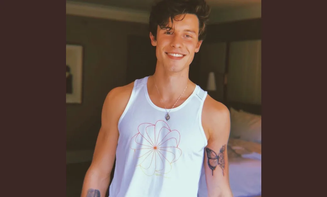 Shawn Mendes faz tatuagem de borboleta desenhada por fã