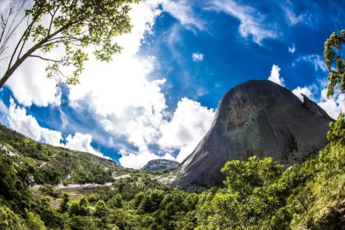 Pedra azul em Domingos Martins