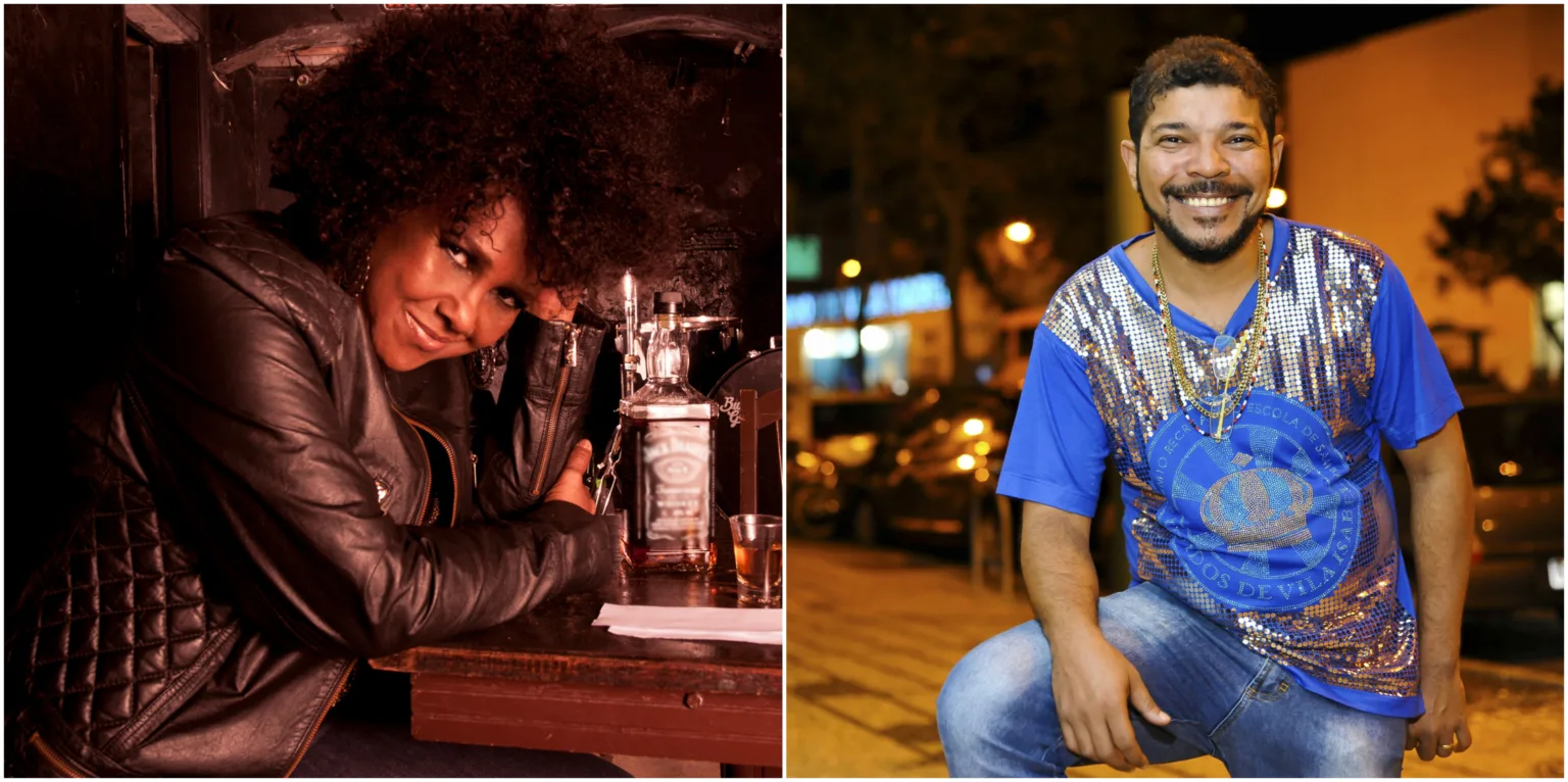 Sandra de Sá e Tunico da Vila fazem show em homenagem a gravação do "Samba da Madalena "
