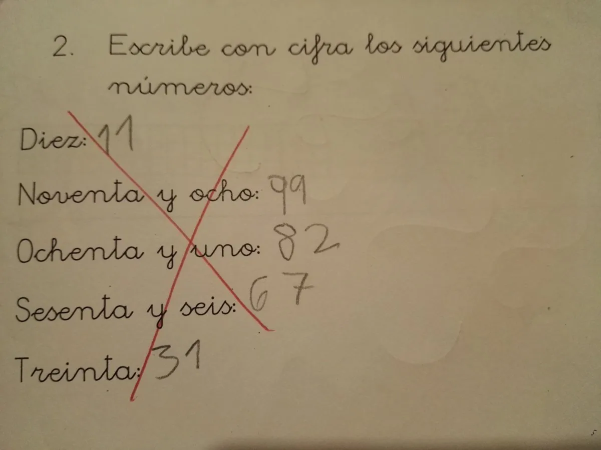 Resposta de menino espanhol de 7 anos em exercício gera discussão na internet