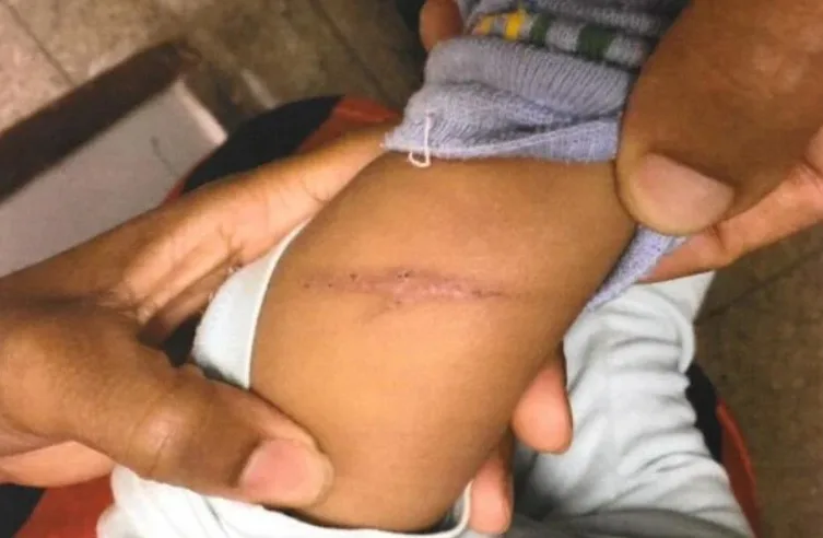 Brutalidade! Homem é preso suspeito de chicotear bebê de 9 meses