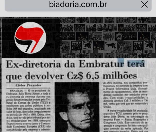 Site de futura primeira-dama de São Paulo é invadido por hackers e fica fora do ar