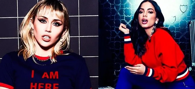 Parceria! Miley Cyrus anuncia Anitta como próxima convidada para live no Instagram!