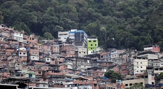 The Police Peacekeeping Unit (UPP) headquarters is seen in the Rocinha slum after violent clashes between drug gangs, in Rio de Janeiro, Brazil, October 2, 2017. REUTERS/Bruno Kelly