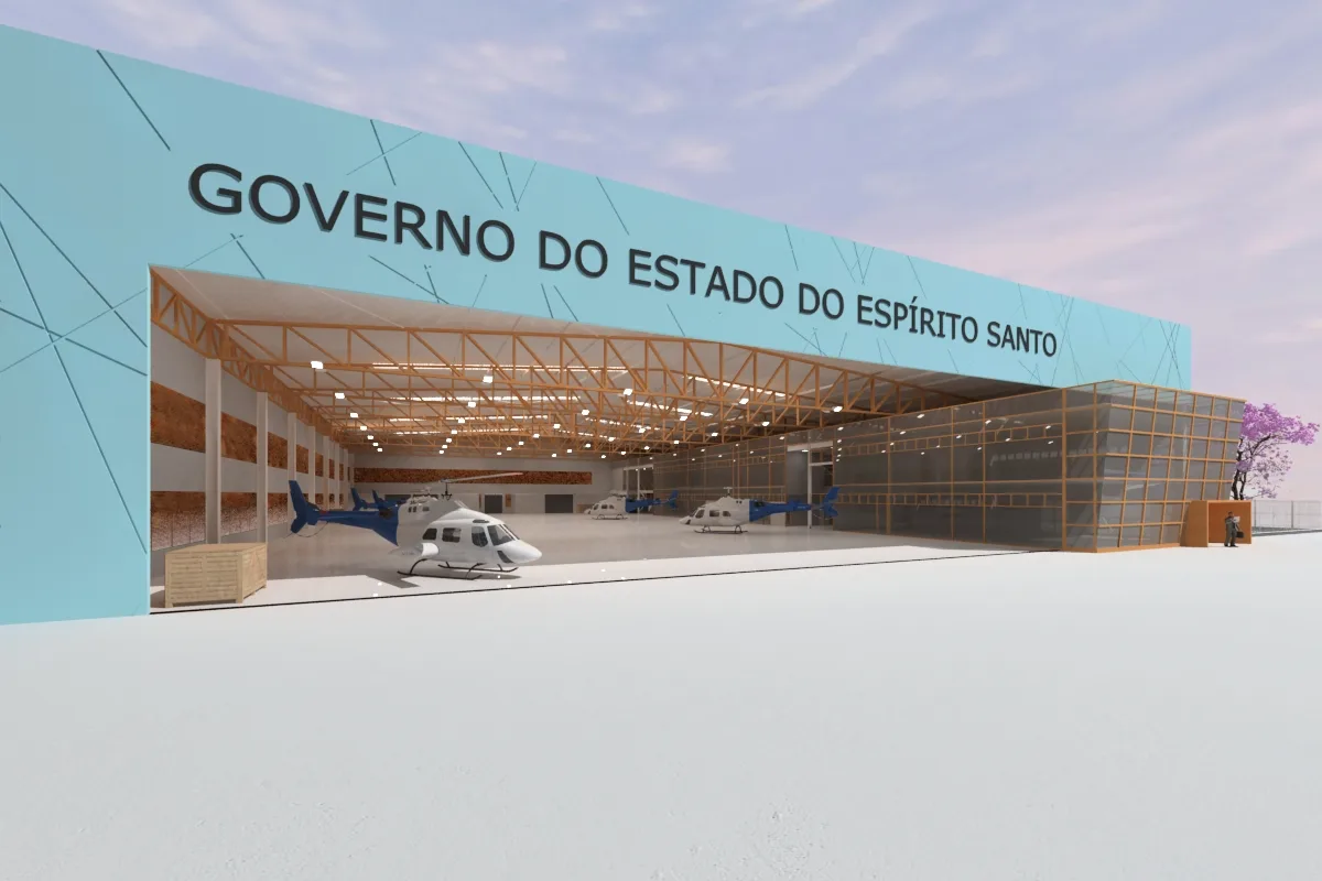 Governo do Estado terá base de transporte aéreo no novo Aeroporto de Vitória