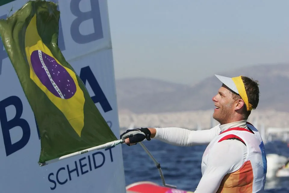 Robert Scheidt fica apenas em 21º lugar na primeira bateria da Laser no Rio-2016