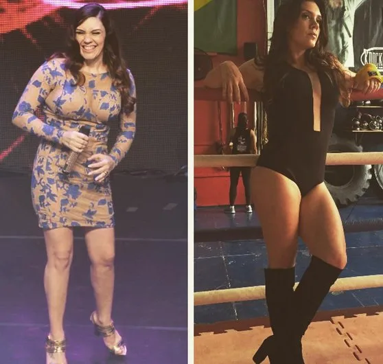 Simony emagrece 30 kg e mostra resultado nas redes sociais