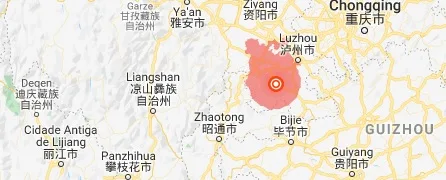 Terremotos na China deixam ao menos 12 mortos e 135 feridos