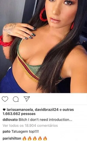 Solteiro, Alexandre Pato elogia tatuagem de Demi Lovato: "Top"