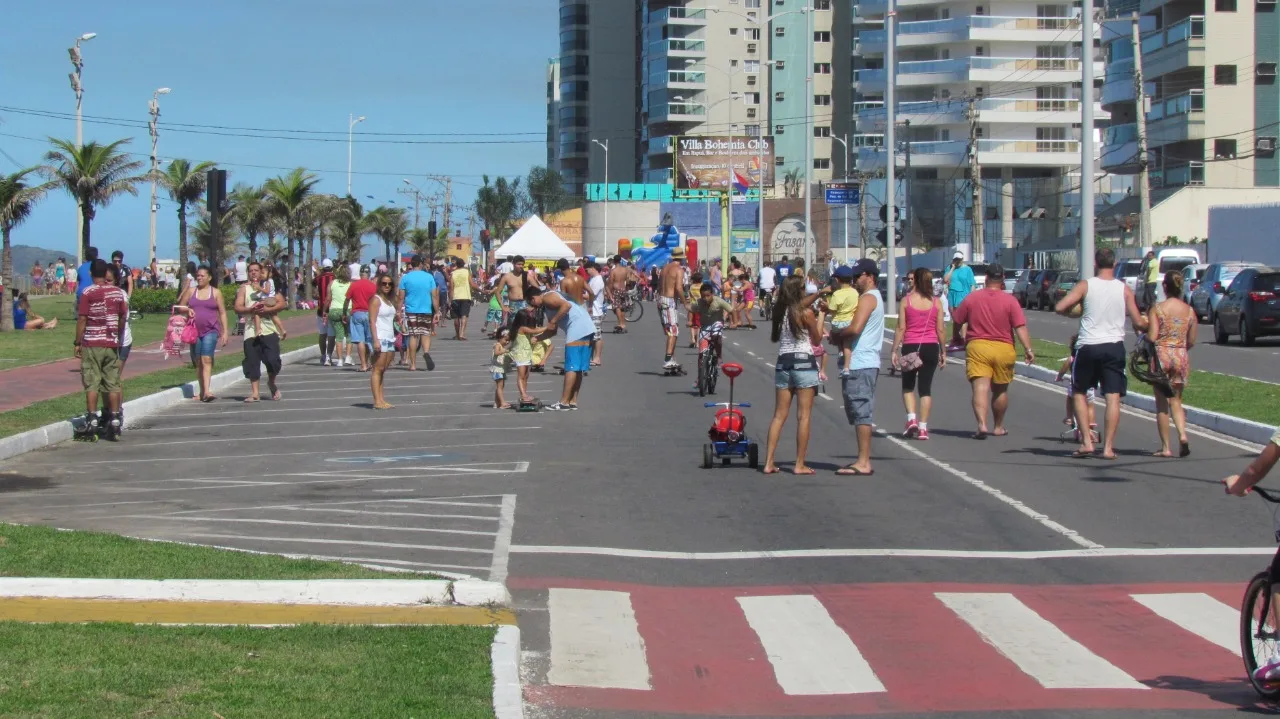 Vila Velha retoma Rua de Lazer na orla de Itaparica a partir deste domingo