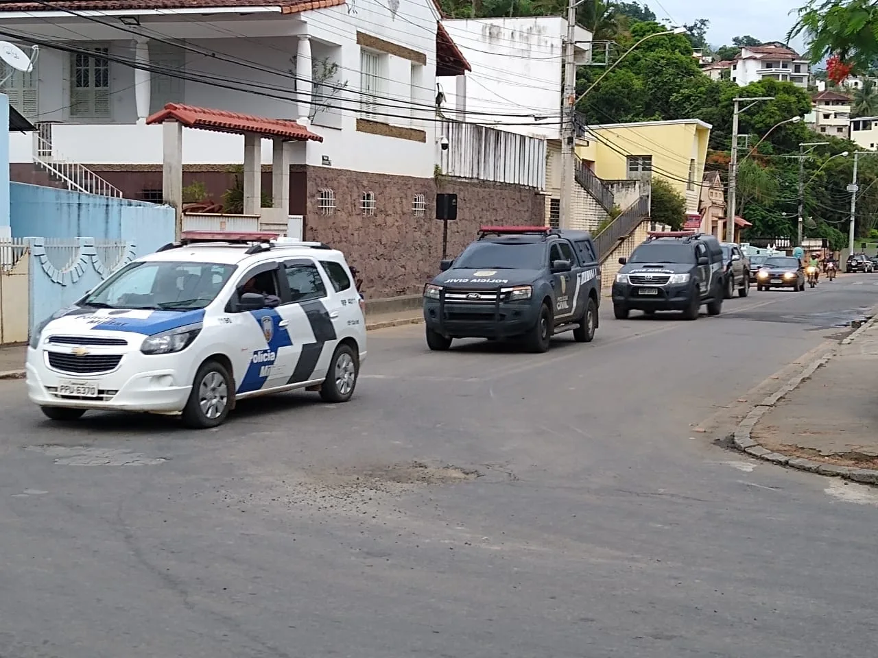 Dois homens são presos durante operação Força Total em Mimoso do Sul