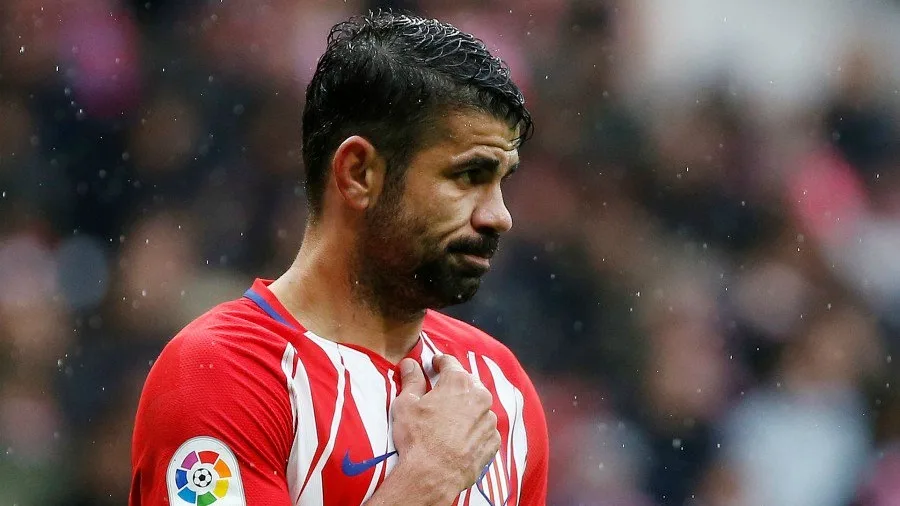 Ainda em recuperação, Diego Costa volta a desfalcar o Atlético de Madrid