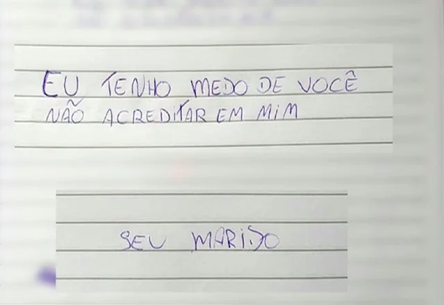 Para denunciar abusos sexuais do padrasto, menina de 12 anos escreve bilhete para mãe