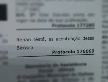 Diário Oficial do Espírito Santo resolve “testar a acentuação” e comete gafe