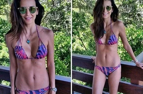 Fernanda Motta brinca com silhueta: "vou malhar para usar biquíni estilo Sabrina Sato"