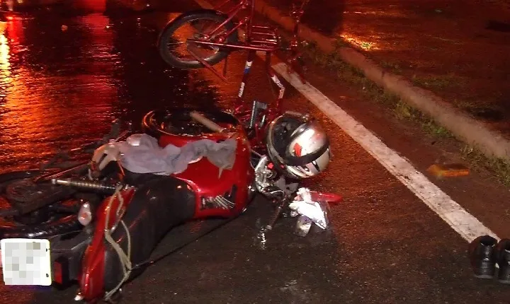 Idoso morre atropelado por moto em Cariacica