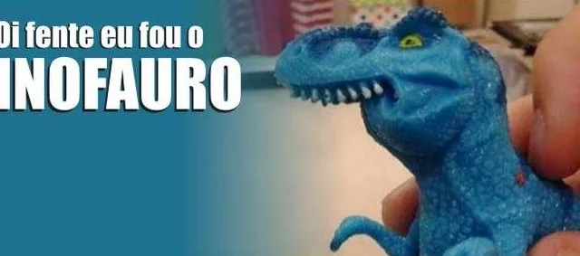 "Suceffo!" Dinossauro é a nova estrela das redes sociais