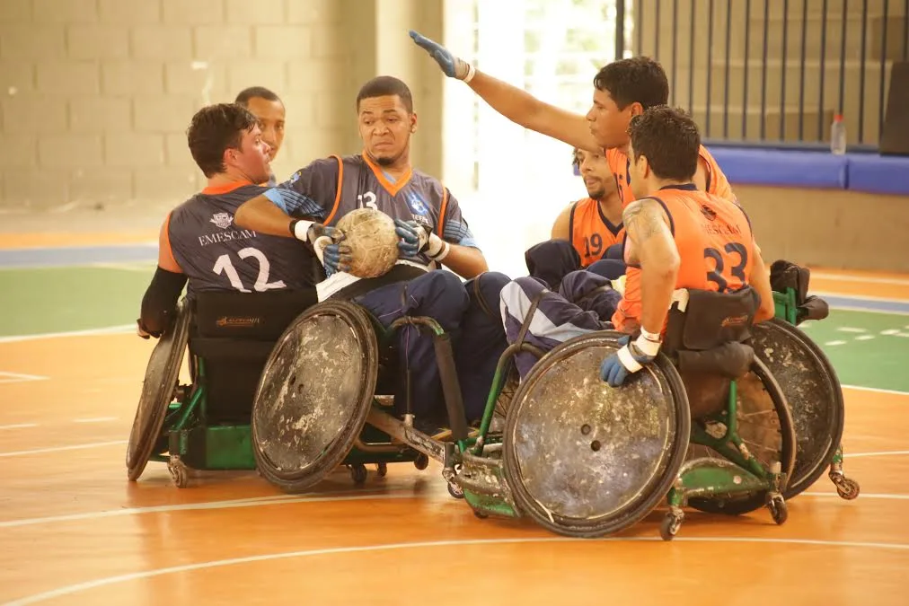 Capixabas disputam o Brasileiro de Rugby em Cadeira de Rodas em Guarapari