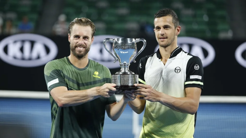 Superados por Melo em Wimbledon, austríaco e croata vencem Aberto da Austrália