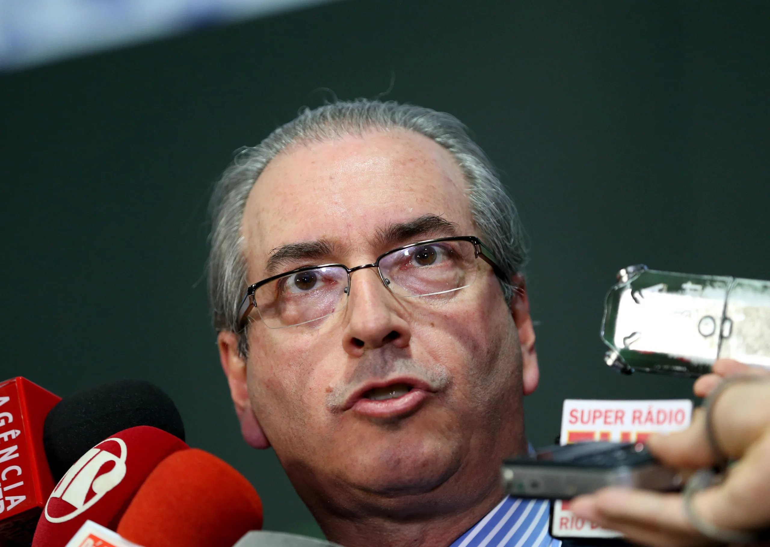 Brasília – Entrevista com o Presidente da Câmara dos Deputados, Eduardo Cunha (Wilson Dias/Agência Brasil)