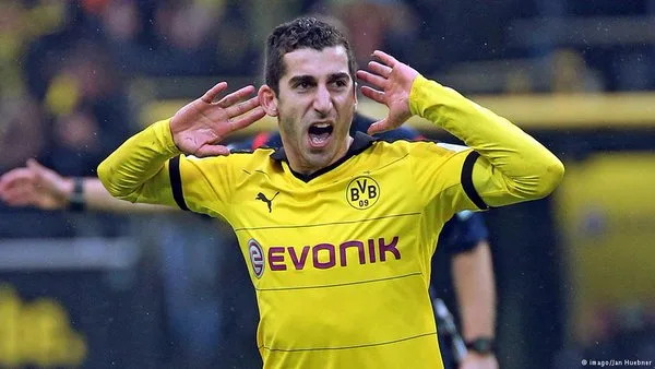 Borussia Dortmund anuncia venda de Mkhitaryan ao Manchester United