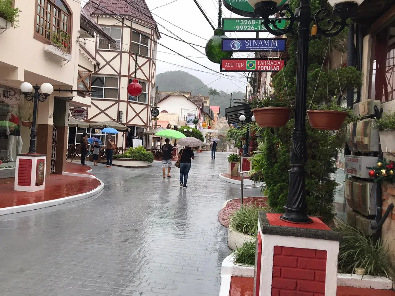 Primeiro fim de semana do ano marcado por chuva