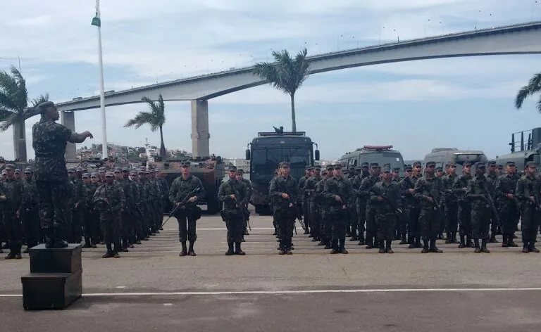 Forças Armadas e Força Nacional deixam o Espírito Santo após um mês