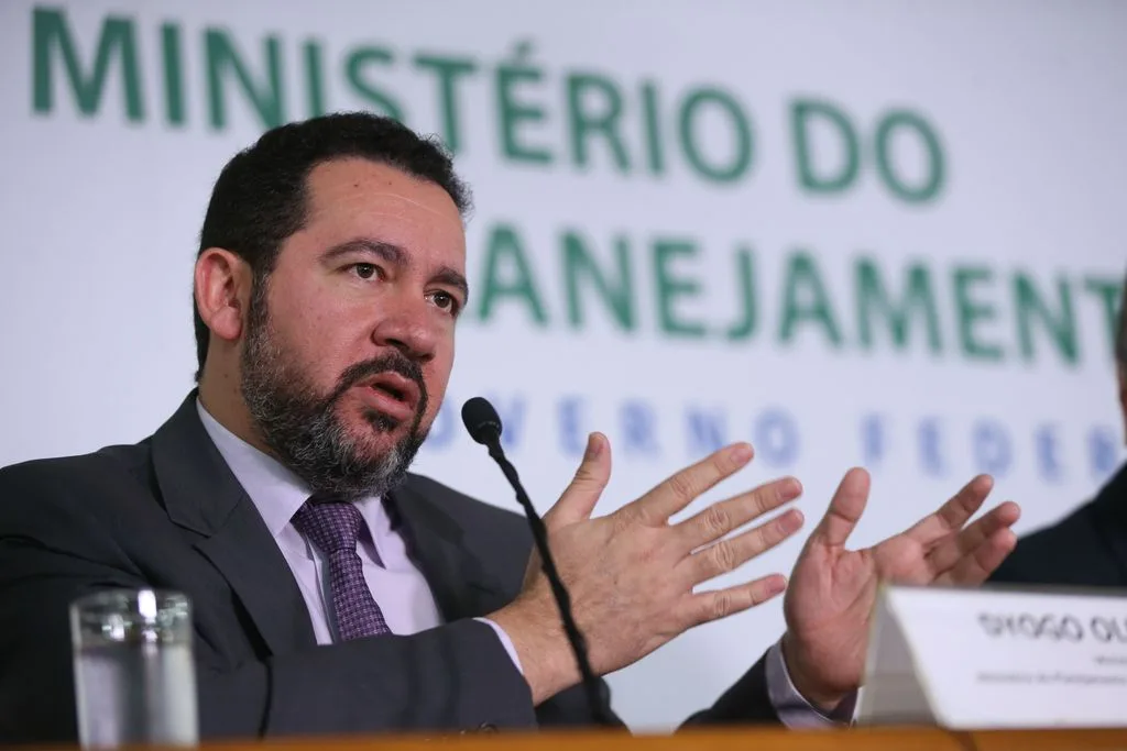 Brasília – O ministro do Planejamento, Desenvolvimento e Gestão, Dyogo Oliveira, durante divulgação do Relatório de Avaliação de Receitas e Despesas Primárias do terceiro bimestre (José Cruz/Agência Brasil)